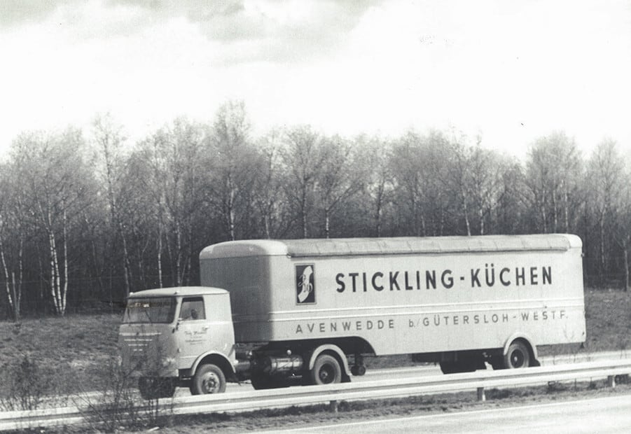 Nobilia LKW Historie Küche 1961 Ehemals Stickling