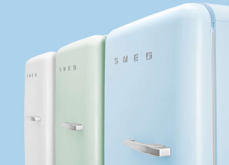 Smeg Vintage Kühlschränke 50s Style Farben modern