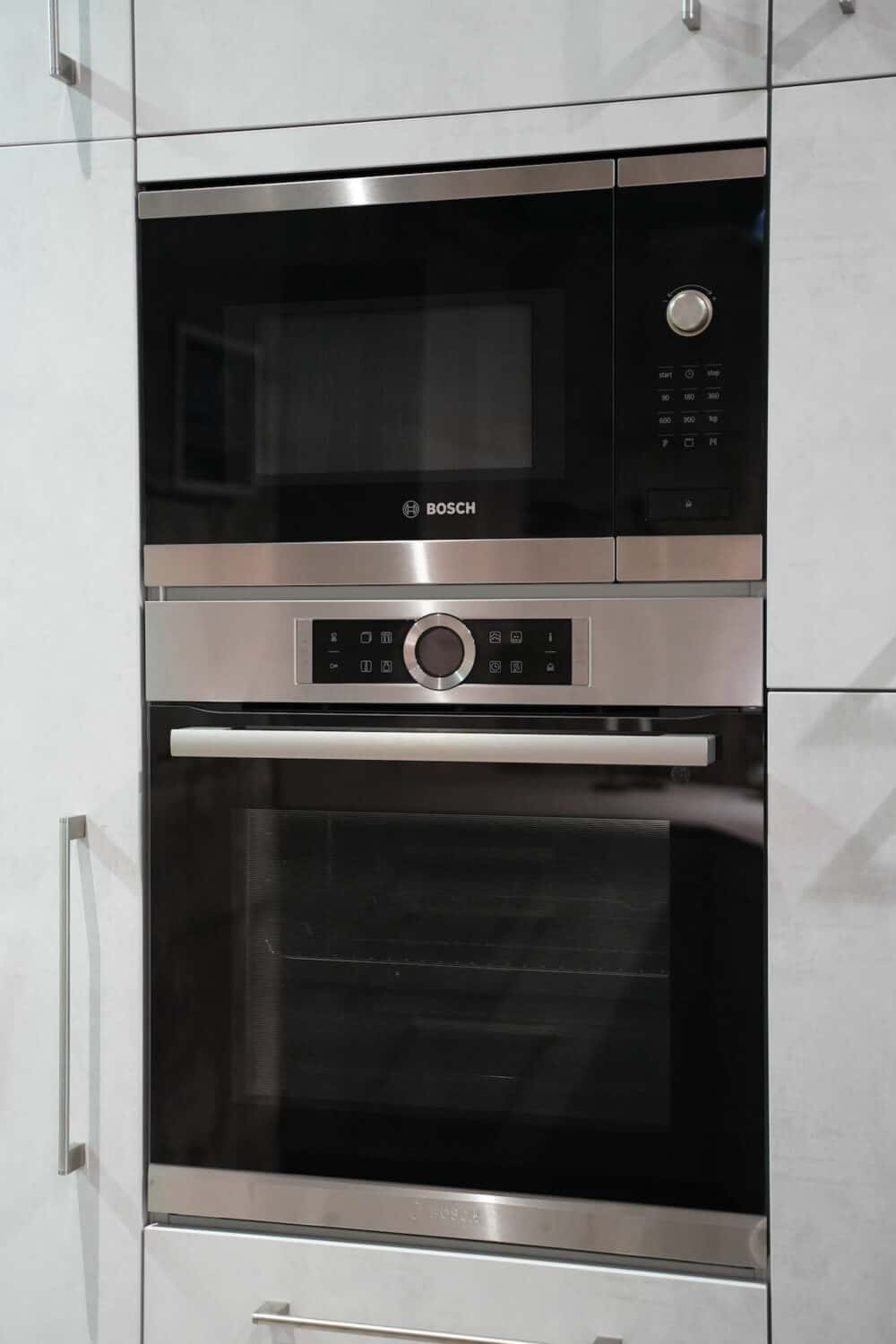 BOSCH Backofen und Mikrowelle modern hochwertig