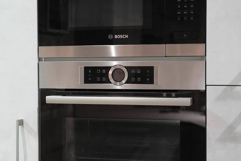 BOSCH Backofen und Mikrowelle modern hochwertig