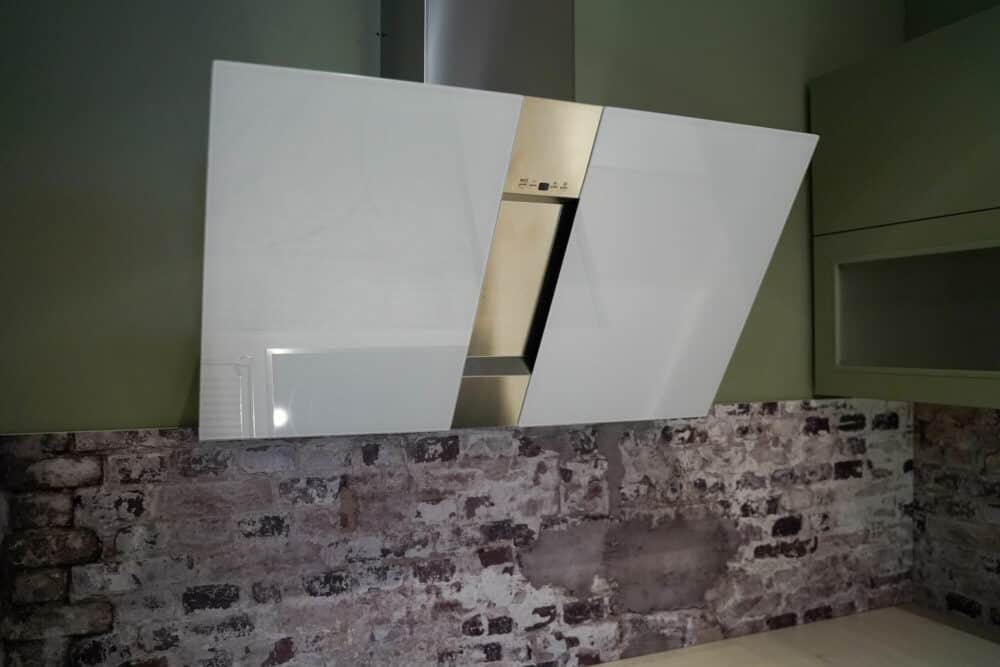 Silverline Kopffreihaube design glas weiß