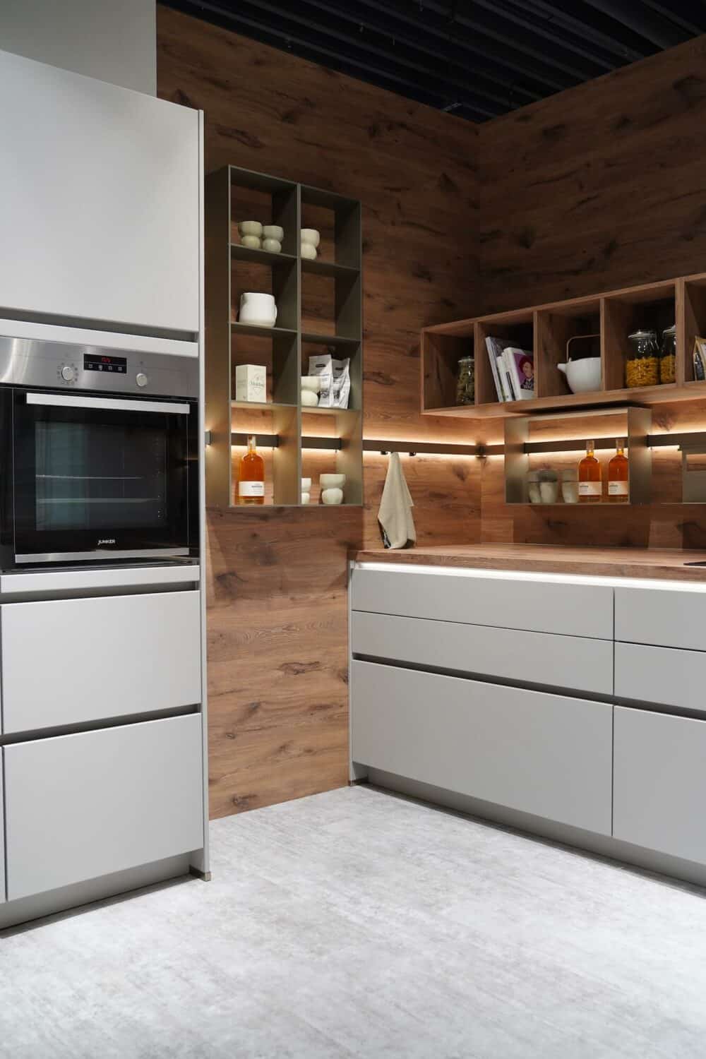 Nobilia Designküche Vikings Oak Rückwand