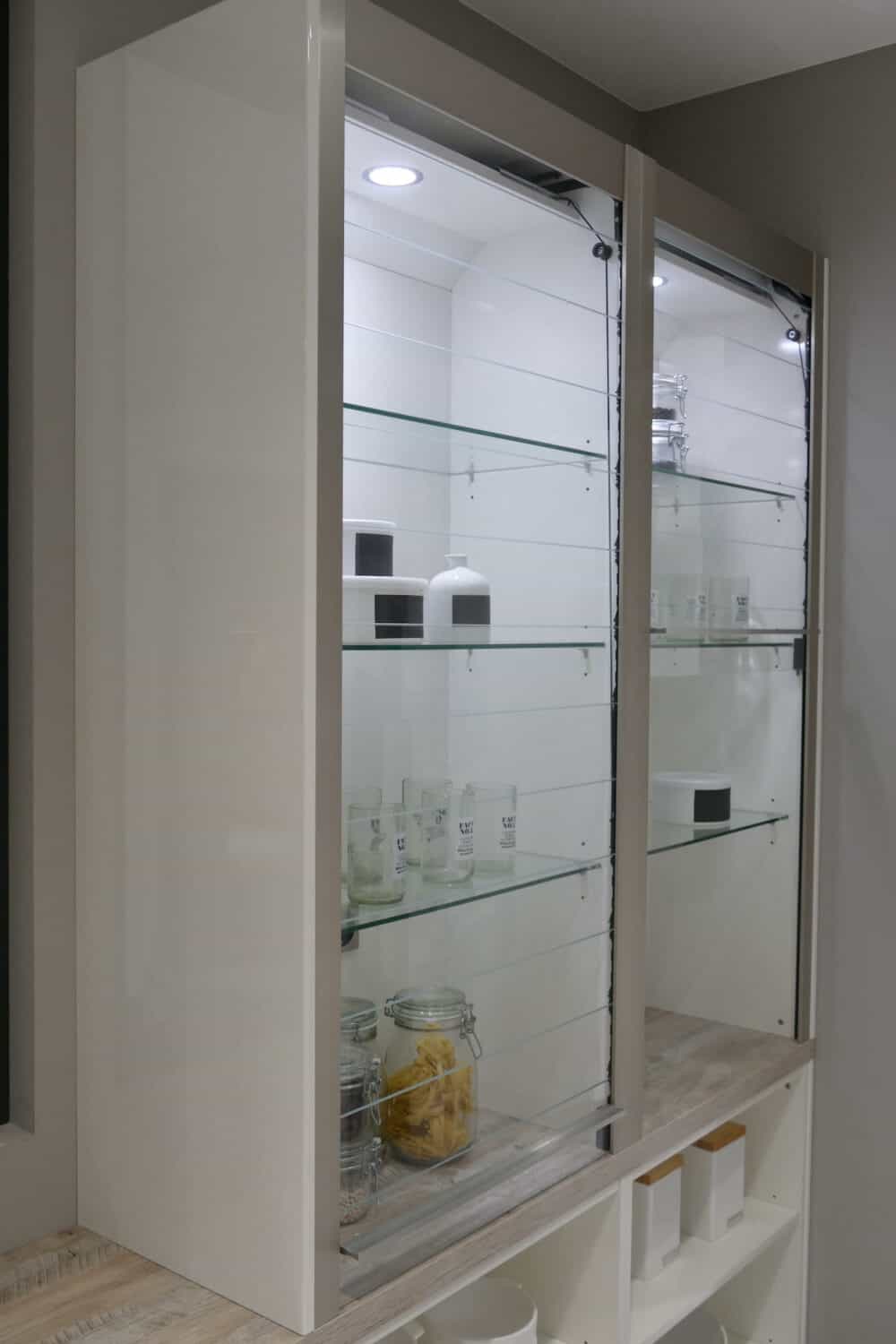 Jalousienschrank Glas Nobilia Design Küchenzeile