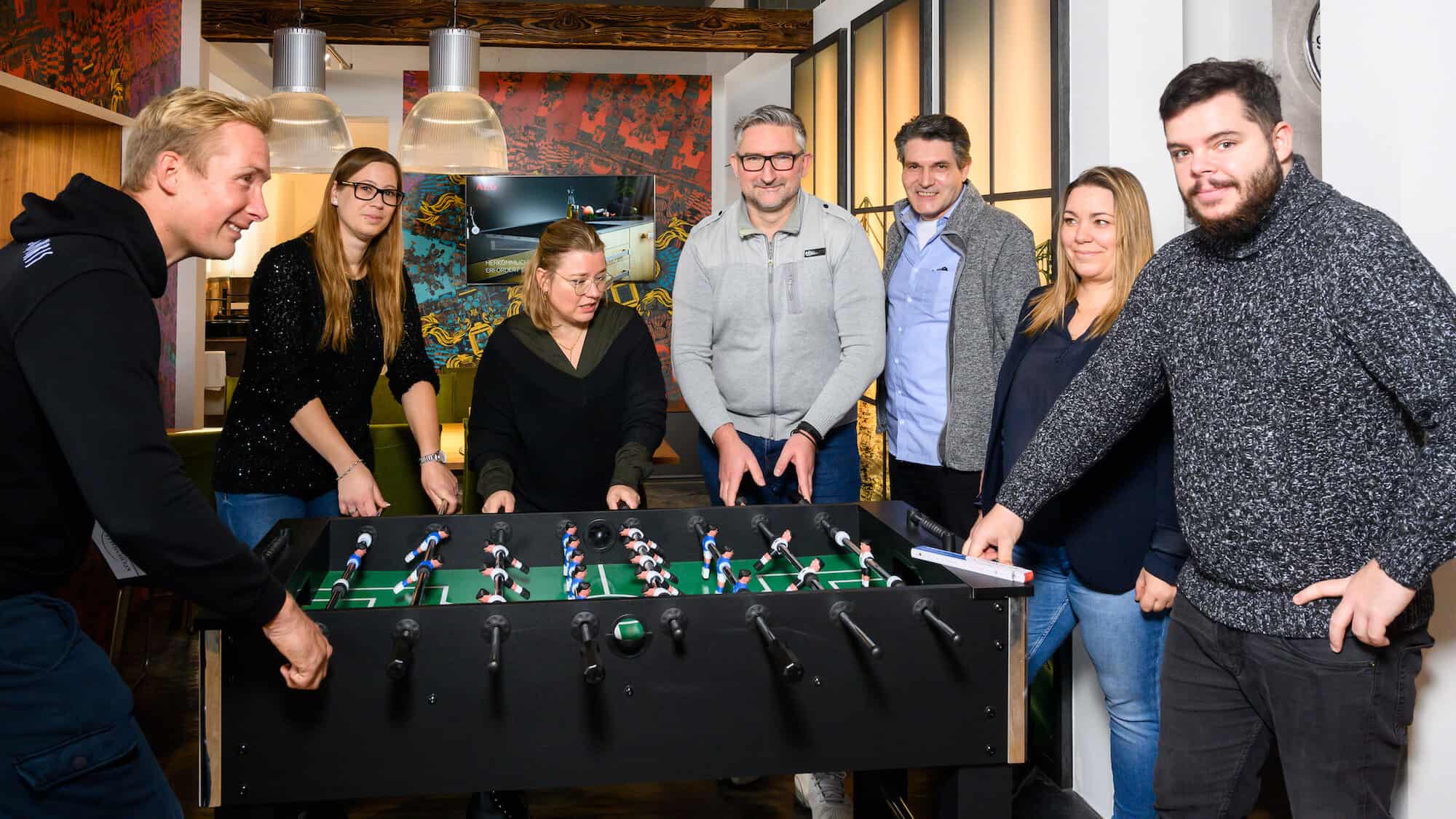 Küchenhalle Team Verkäufer und Backoffice