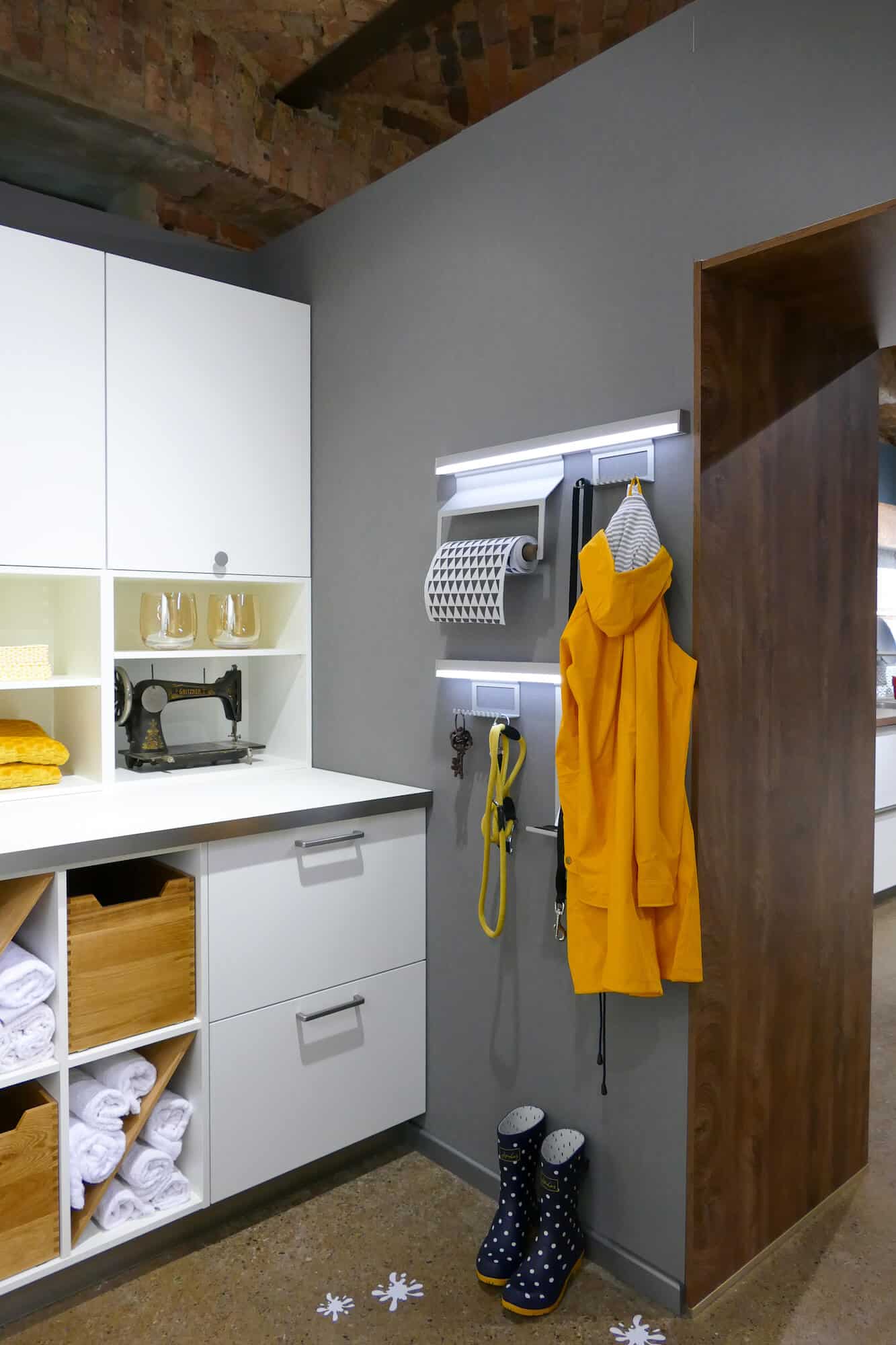 Hauswirtschaftsraum moderne Inselküche Rhodos