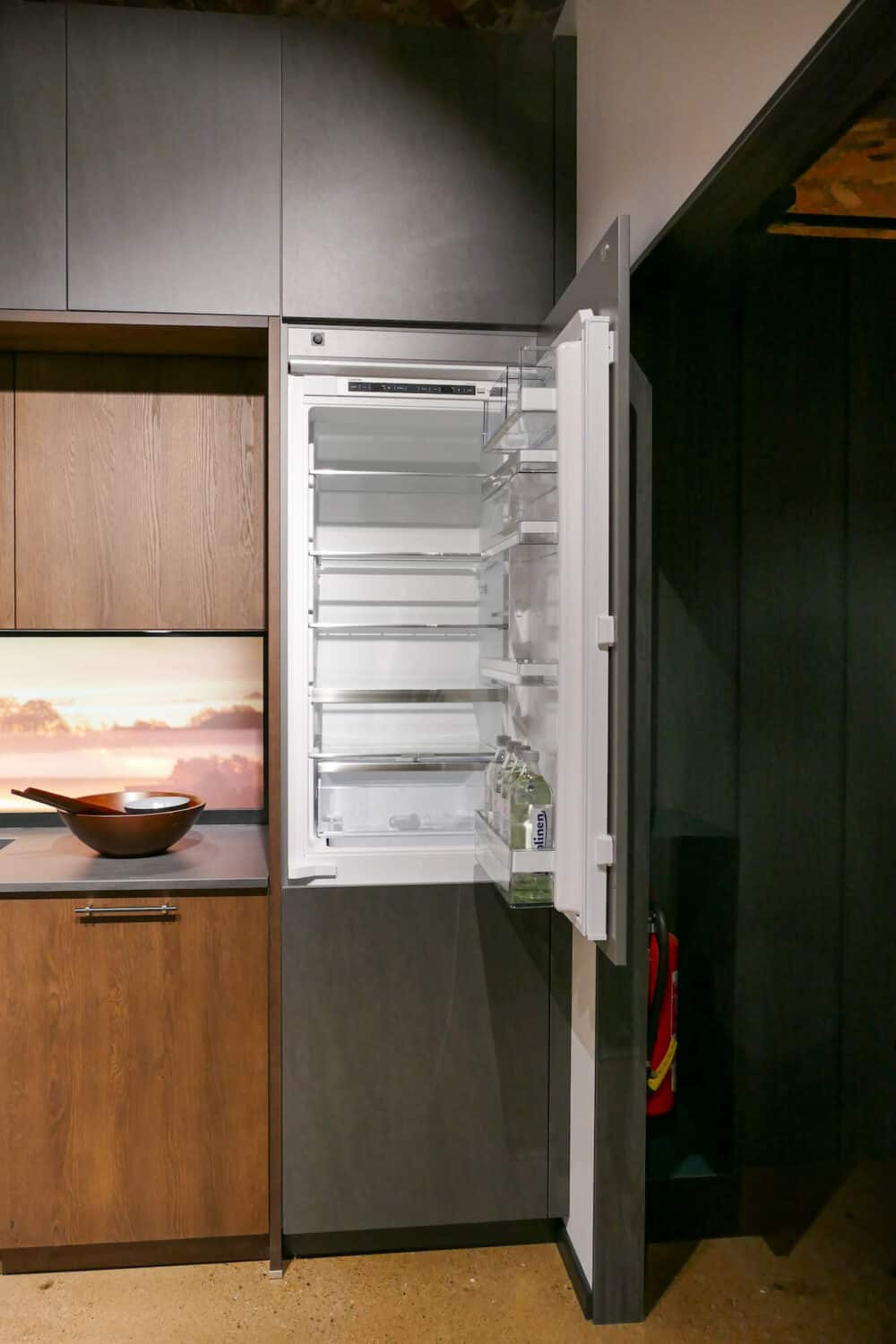 Kühlschrank Küchenzeile Bauformat Inselküche