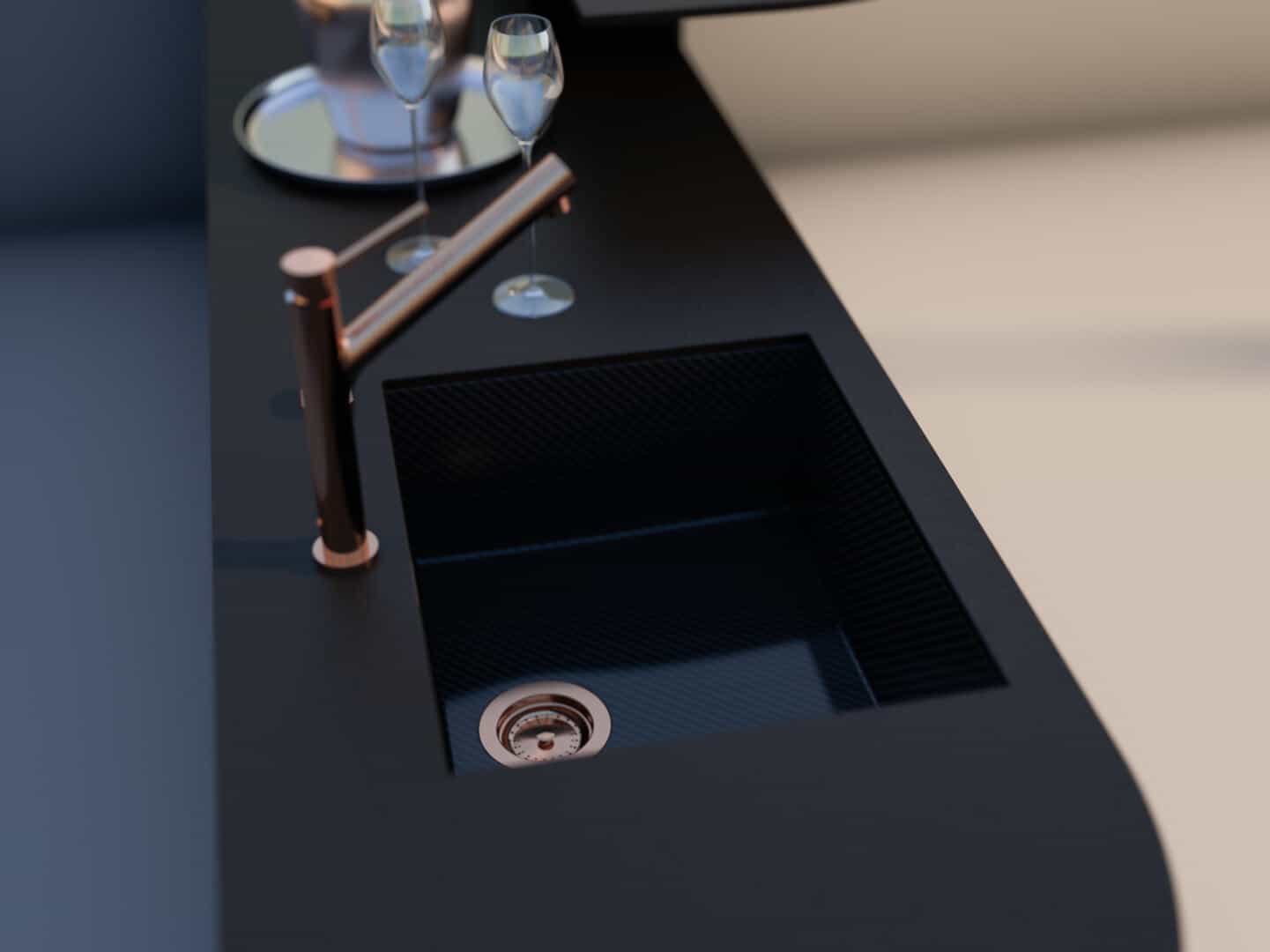 Schock N100 Carbonspüle schwarz
