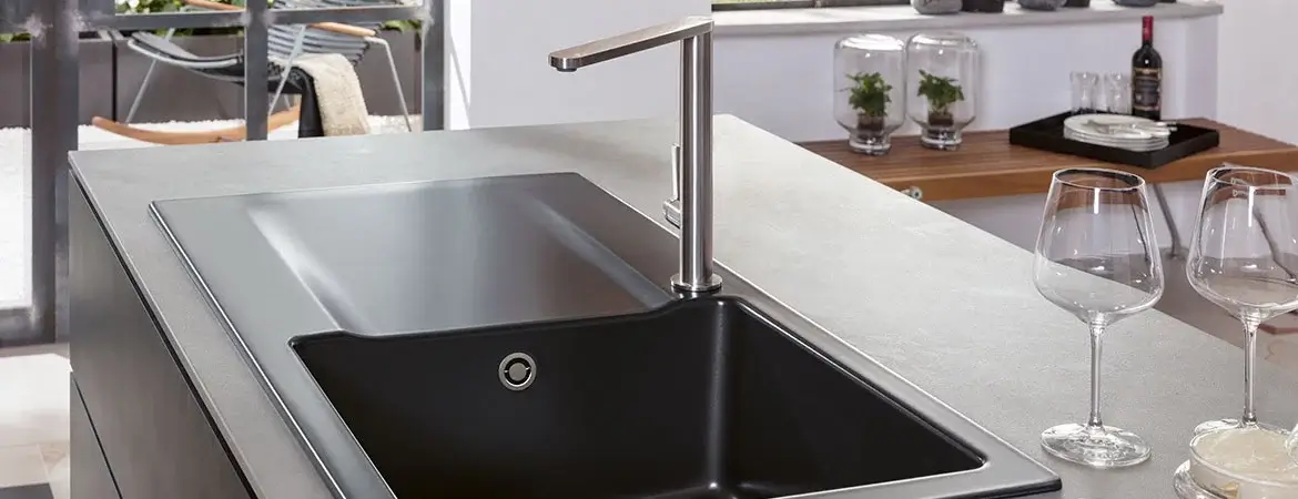 Villeroy & Boch Keramikspüle schwarz Einbeckenspüle.jpg