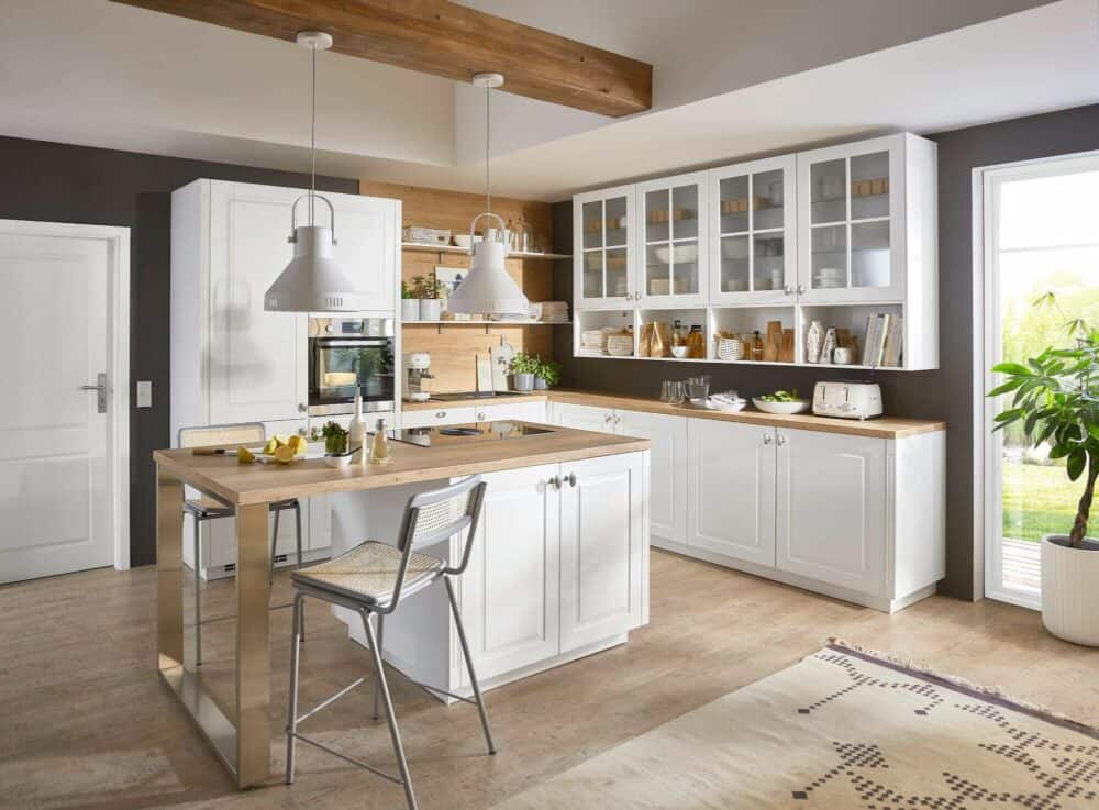 Nobilia Moderne Weiße Landhausküche Sylt