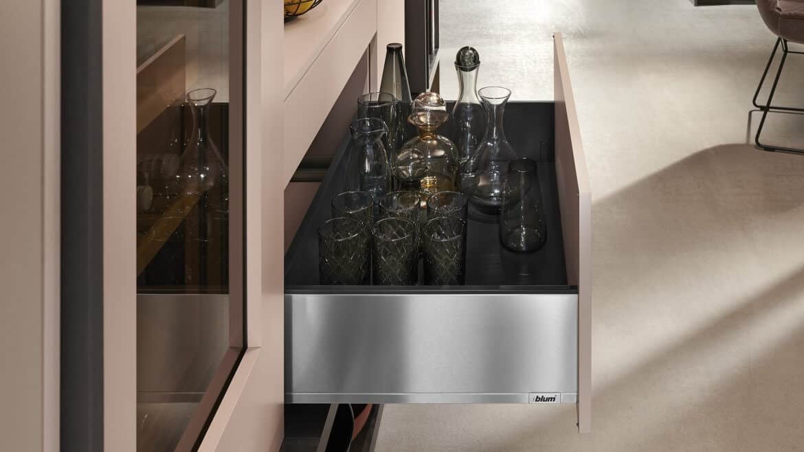 Blum Legrabox special Edition Stahl Rahmen