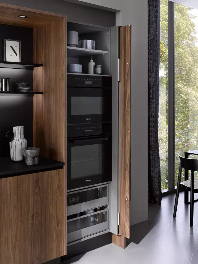 Blum Pocketdoor Küchen eingefahren