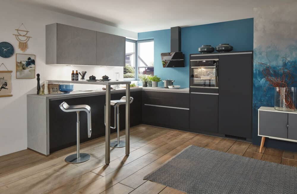 Nobilia Moderne L-Küche Easytouch