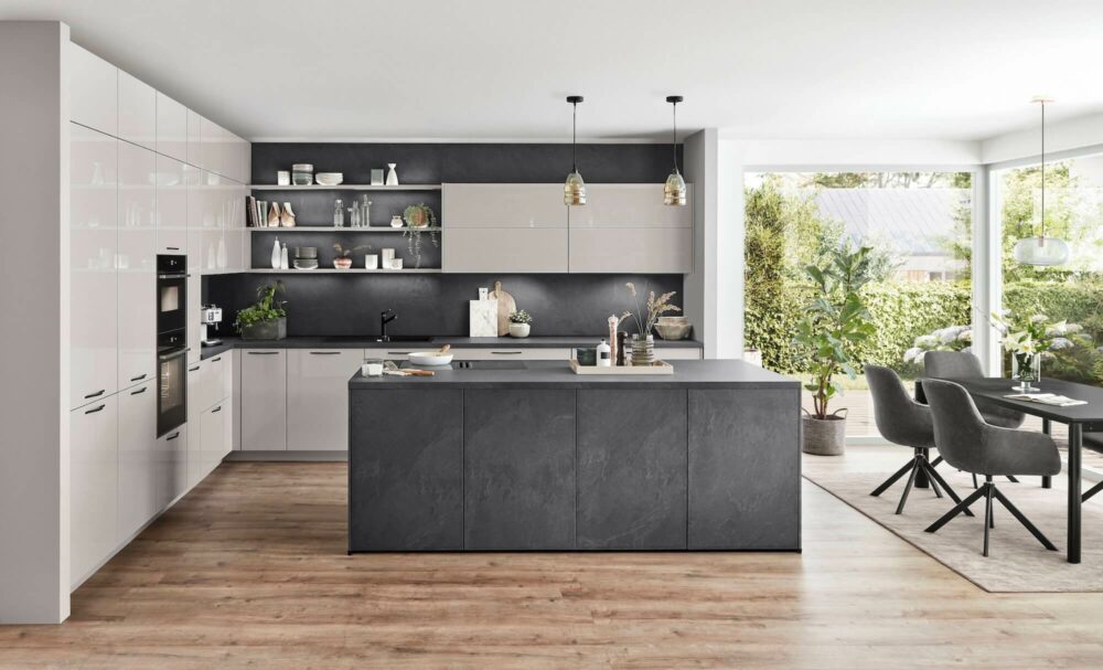 Nobilia Design Inselküche Novalux