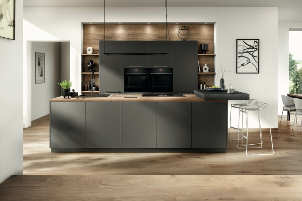 Nobilia Design Küche mit Insel