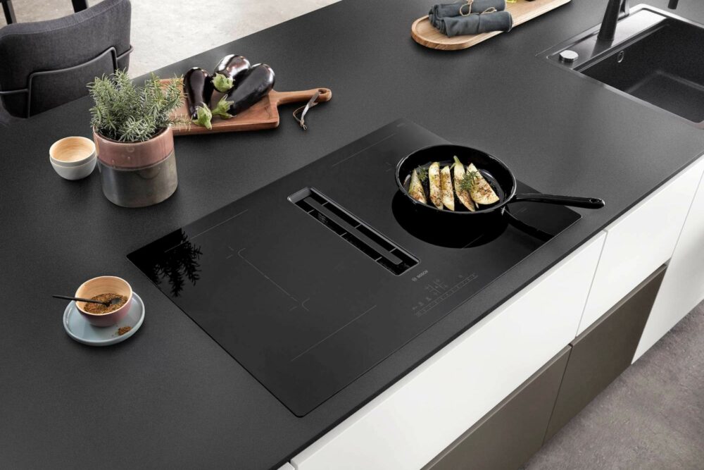 Nobilia Design Inselküche Artis Kochfeld