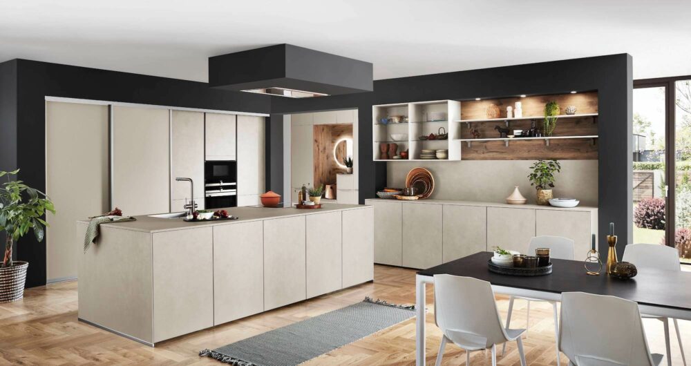 Nobilia Design Küche Riva Beton